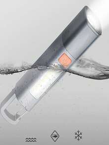 Mini Long Range Zoomable Flashlight, 300 Lumens