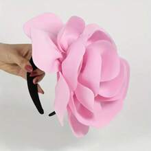 Fashionable Women's Rose Flower Hair Net Hair Accessories Beach Party Headband Decorative Accessories, Tiny Hats, Derby Hat , Mini Fascinator, Mini Cap