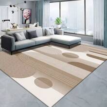 Large Area Rug [1000g/M²], Personalized Abstract Pattern, Luxurious Area Rug Suitable For Various Home Decor Styles, Premium Machine-Washable, Upgraded Version Features Thickened And Densified Material With Non-Slip Bottom Particles, Fade-Resistant, Modern Design Back To School