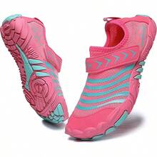 Shoes Barefoot Aqua Socks Outdoor Indoor Quick Dry Sandals Lightweight Slip On Walking Sneakers Beach Pool Swim (Little/Big) - 紅色 - 查看 1