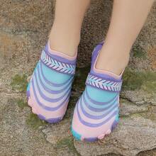 Shoes Barefoot Aqua Socks Outdoor Indoor Quick Dry Sandals Lightweight Slip On Walking Sneakers Beach Pool Swim (Little/Big) - 紫色 - 查看 8