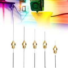 MK8 3D Drucker Messing Düsen Set und Reinigungsnadeln, Pinzette, Schraubenschlüssel 0,2-1,0mm feine Spitze Drucker Zubehör und Reinigungswerkzeug-Set