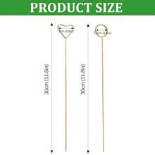 20/40 Stücke Blumen Kartenhalter Picks Metall Draht Platzkarten Halter Bilderhalter Foto Steckklemme Blumen Picks für Hochzeit Party