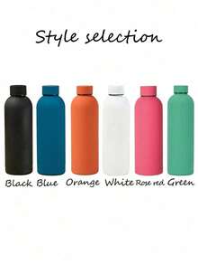 Bottiglia d'acqua isolata personalizzabile con nome inciso al laser - adatta per scuola, viaggio, ufficio, palestra - stile semplice, multifunzionale, anti-muffa, ornamentale, riutilizzabile, raffinata, alla moda, di alta qualità, adorabile, moderna, personalizzata, unica, pronta per la colazione