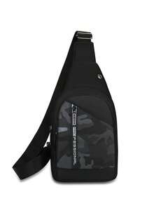 New Fashion Camouflage Pattern Multi-Function Messenger Bag, Men Shoulder Bag With High-Quality Strap, Large Capacity Crossbody Bag, Water-Resistant Casual Travel Chest Bag, Ideal Gift For Men, Suitable For Outdoor, Camping, Travel, And Daily Use Streetwear