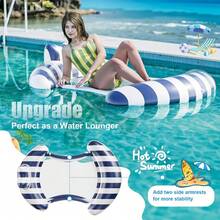 Flotadores para piscina para adultos - Tumbona inflable flotante, silla flotante de agua, flotador inflable para piscina - 1 - Ver 5