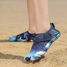 Shoes Barefoot Aqua Socks Outdoor Indoor Quick Dry Sandals Lightweight Slip On Walking Sneakers Beach Pool Swim (Little/Big) - 12-藍色 - 查看 8