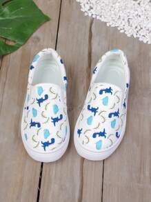 Neue Kindersportschuhe, Jungen & Mädchen Lässig Schuhe, süße Dinosaurier Dekor vielseitige weiche Sohle bequeme Schulanfang Studentenschuhe