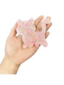 1/2/3pcs 4.7*2.4 Inch Silicone Exfoliating Anxiety Relief Toys, Exfoliating Anxiety Mat, Adult Relaxation Anxiety Toys, Party Favors, Gift Filler - Multicolor - View 11