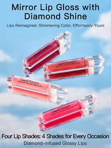 PHYSICIANS FORMULA Rhinestone Mirror Lip Gloss - #Morgan Rose, 5ml - Morgan Pink Heart - View 3