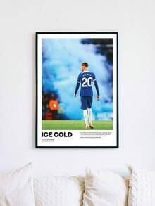 1 tấm Poster chính thức của Cole Palmer Chelsea FC năm 2025, Tranh trang trí tường bóng đá không khung cho ký túc xá/quán bar thể thao, Quà tặng cho người hâm mộ bóng đá & Trang trí hang động dành cho nam giới (Tranh dán tường bóng đá) - Nhiều màu - Xem 2