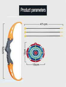 Kids Bow And Arrow Toy Set, Outdoor Sports Safe Suction Cup Target, Traditional Archery Gift For Boys, Birthday, Christmas