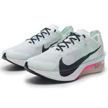 Nike 男鞋跑步鞋 ZOOMX VAPORFLY NEXT% 4 網面透氣輕便舒適運動鞋戶外鍛鍊日常休閒鞋 全掌型碳纖維 Flyplate公路競速跑鞋HF6414-101 - 黑/白/冰河藍/透明粉/泡沫薄荷綠/粉砂岩紅 - 查看 3