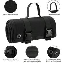 Esterilla táctica gruesa para exteriores, material de lona Oxford impermeable, equipo de campamento, almohadilla de entrenamiento de tiro plegable