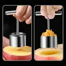 304 Stainless Steel Apple Corer Digger, Fruit And Vegetable Corer Stew Rock Sugar Snow Pear Mold Fruit Corer Digger Apple Rice