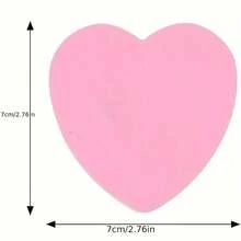 200 tờ giấy nhớ hình trái tim nhiều màu, dùng cho văn phòng và trường học - Giấy nhớ chủ đề màu hồng và trắng dễ thương dành cho học sinh và người đi làm, thiết kế nhỏ gọn và di động - Một cỡ - Xem 2