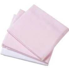 Kit Of 3 Baby Swaddles, Printed Or Plain, 80cm X 50cm - 100% Cotton - Karinho - Girl - View 5