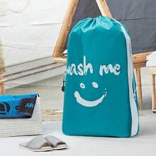 2 Pack XL Wash Me Travel Laundry Bag, Dirty Clothes Organizer, Large Enough To Hold 4 Loads Of Laundry, Easy Fit A Laundry Hamper Or Basket