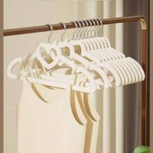 20 Pieces Cute Heart HangersHeavy Duty Clothes Coat Hanger For Adult Jackets, Pants, Shirts, Suit, Dress Room Closet Space Saving(Pink,Velvet)