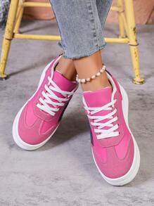 2025 New Women Retro Yellow Thick Sole Platform Sneakers, Fashionable Versatile Casual Shoes With Increased Height