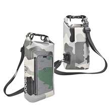 2L Sac étanche, sac bandoulière étanche pour sports de plein air, convient pour la natation, la plongée, la navigation, la pêche et les activités de plage, étui étanche pour téléphone, sac de sport, sac de voyage, accessoires de vacances - Multicolore - Voir 21