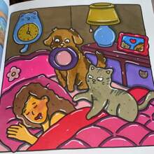 Neues freches Katzen Malbuch, ein Segen für Katzenliebhaber und Malbegeisterte, beinhaltet gemütliche Momente mit schelmischen Katzengefährten, Malbuch für Erwachsene, Lernspielzeug für Kinder, Familienzusammenkunft, Geschenk zum Schulanfang, Malbuch, Schulmaterial