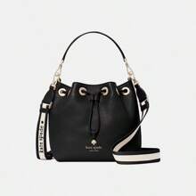Kate Spade Mini borsa a secchiello in pelle adatta per le donne, a tracolla o a spalla, borse da donna