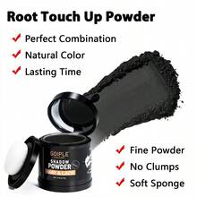 Goiple 10g Hairline Powder, Waterproof, Instantly Covers White Hair Roots, Fiber-Filled Powder To Conceal Temples, Bald Spots And Forehead, Improved Edge-Covering Concealer Makeup Tool (3.5 Oz) - White - View 7