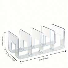 Luxury Handbag Storage Rack - Transparent Plastic Organizer With Multiple Compartments For Purse Display, Wardrobe Divider Shelf, Portable & Independent, Ideal For Home Or Retail Use, Accessory Organization | Sleek Organizer | Plastic, Handbag Organizer, Purse Organizer, Purse Storage, Mounted Closet Systems Transparent Storage Rack Bag Storage Artifact Wardrobe Layered Partition Bag Storage Display Rack Home Space-Saving Storage Shelf