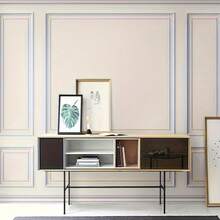 1 卷（200 厘米）优雅的 PVC 自粘装饰条，欧式风格，易于安装，灵活可弯曲，适用于墙壁、地板和橱柜，非常适合欧式家居装饰、地板装饰、罗马装饰、墙壁装饰和卧室装饰 - 白色 - 查看 5