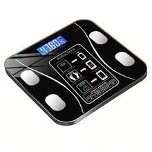 Smart Scale For Body Weight, Digital Bathroom Scale , Muscle Mass, Bluetooth Body Fat Scale,Smart APP Weight Scale High Accuracy Digital Bathroom Scale Black - Black - View 5