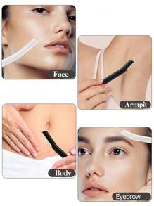 6/4pcs Premium Eyebrow Trimmer, Non-Scratch Eyebrow Razor For Men & Women, Beginner Eyebrow Shaver Beauty Tool