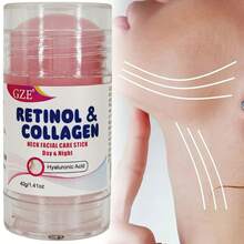 GZE Retinol & Collagen Neck Cream: Facial Moisturizing Cream Containing Retinol And Collagen Complex, For Day And Night Use - Moisturizing And Firming Cream For Face And Neck - Hồng - Xem 6