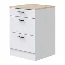 Miroytengo Conjunto de armazenamento de cozinha - Branco - Ver 6