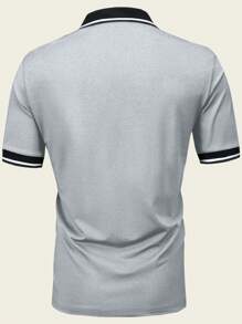 5 Stücke Herren Golfbekleidung POLO Hemd Kurzarm T-Shirt Polo Hemd Sport Lässig Outdoor Sport Polo Hemd, Herren Polo, Herren T-Shirt, einfarbige, alltagstaugliche klassische Farben, Fitness-Training, Basketball, Fußball, Rugby, Golfbekleidung