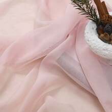 1pc 30D Chiffon Fabric, For Clothing, Long Dress, Headscarf, Scarf, Background Decor, Polyester Woven Sheer Curtain Lining, Ribbon Material - Multicolor - View 6
