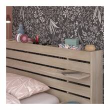 Miroytengo Cama Juvenil Eik con 2 Cajones Inferiores Roble Japonés 90x190-200 - Marrón - Ver 5