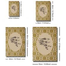 1 tấm tranh treo tường họa tiết chim trừu tượng cổ điển có khung/không khung bằng vải canvas in phong cách trang trại cổ điển trang trí nhà tranh mộc mạc cho ký túc xá, phòng khách, phòng ngủ, trang trí nhà hiện đại - Nhiều màu - Xem 5
