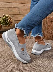 Women's Breathable Casual Commuter Shoes, 2025 New Arrivals, Lightweight Soft Thick Sole Casual Shoes For Women, All Season