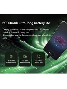 Motorola 联想摩托罗拉 MOTO G55 5G 智能手机全球版，8GB+256GB 存储，联发科天玑 7025 处理器，6.5 英寸 120Hz 刷新率 LCD 显示屏，5000 万像素 OIS 主摄像头，1600 万像素前置摄像头，5000mAh 电池，支持 33W 快充。*支持多种语言，是送给孩子和父母的绝佳圣诞礼物。