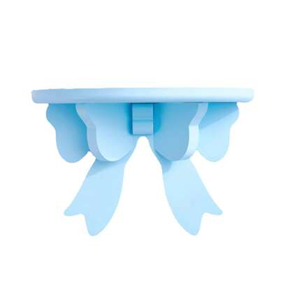 1 Peça Prateleira de Armazenamento Decorativa de Parede para Quarto, Ornamento de Parede Suspenso, Peça de Acessório de Laço Fofo para Quarto de Meninas