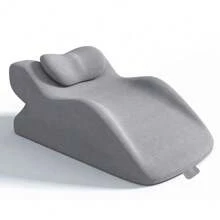 Almofada Cuneiforme Lombar para Cama, Almofada de Descanso para Sentar-se na Cama, Almofada de Espuma de Memória para Adultos para Apoio Lombar, Refluxo Ácido, Ronco, para Dormir, Elevação das Costas, Pernas e Suporte para os Joelhos