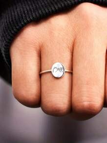 1 PC Elegant Ring For Women For Wedding Engagement Party Jewelry Valentine's Day Gift
