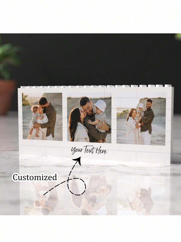 Blocchi personalizzabili con foto, testo e collage compatibili con mattoncini® , costruisci puzzle di foto, stampe di foto con mattoncini e crea un semplice regalo per innamorati, genitori e amici. Best seller estivo
