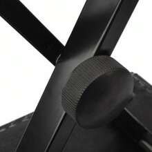 Adjustable Folding Piano Bench Seat Lift Folding Piano Bench Piano Bench / Electronic Piano Bench - 黑色 - 查看 6