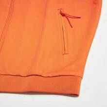 Adidas 女士时尚简约立领梭织夹克运动外套 JG8770 - 淺猩紅/白 - 查看 3