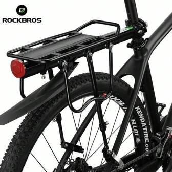 ROCKBROS Bike Rear Quick Release Bike Cargo Rack 110-165lbs Capacity Universal Waterproof Adapt To Multiple Vehicle Models