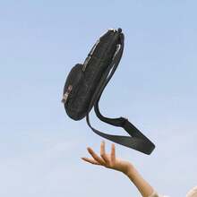 Large Capacity Practical Multi Layer Fashionable Shoulder Bag, New Women Fashionable Handbag Versatile Soft Leather Storage Bag For Women, Suitable For Casual Matching With A Variety Of Clothing - 黑色 - 查看 5