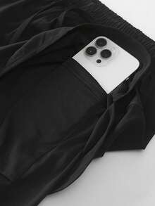 1件装女士户外运动紧身裤，健身慢跑跑步裤骑行七分裤紧身裤