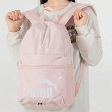 Puma Mochila deportiva, bolsa casual unisex para estudiantes y oficina, 075487-79 - rosa - Ver 1